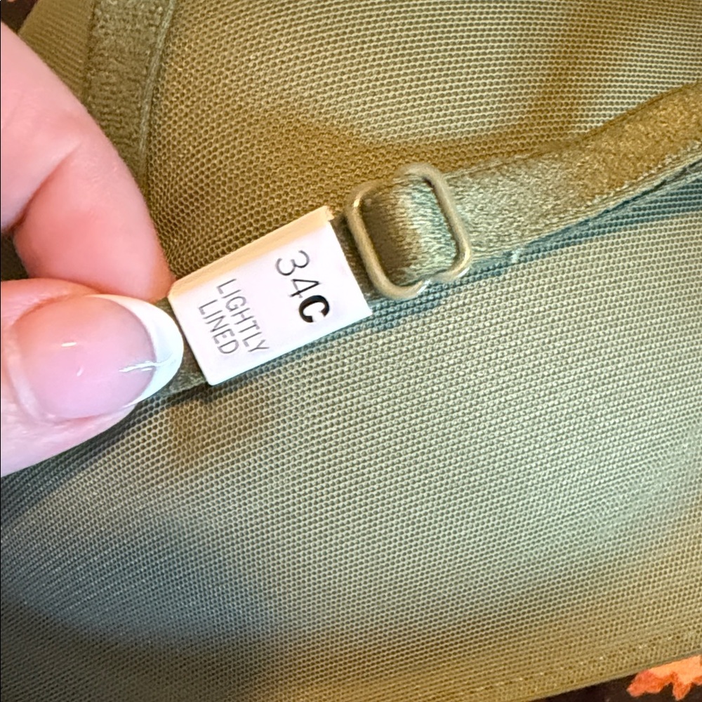 SPANX Olive Green Smooth Everyday Bra